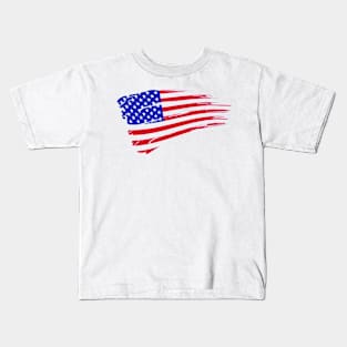 American flag Kids T-Shirt